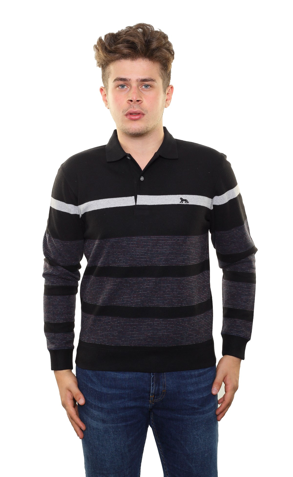 Polo Yaka Sweatshirt KM-69