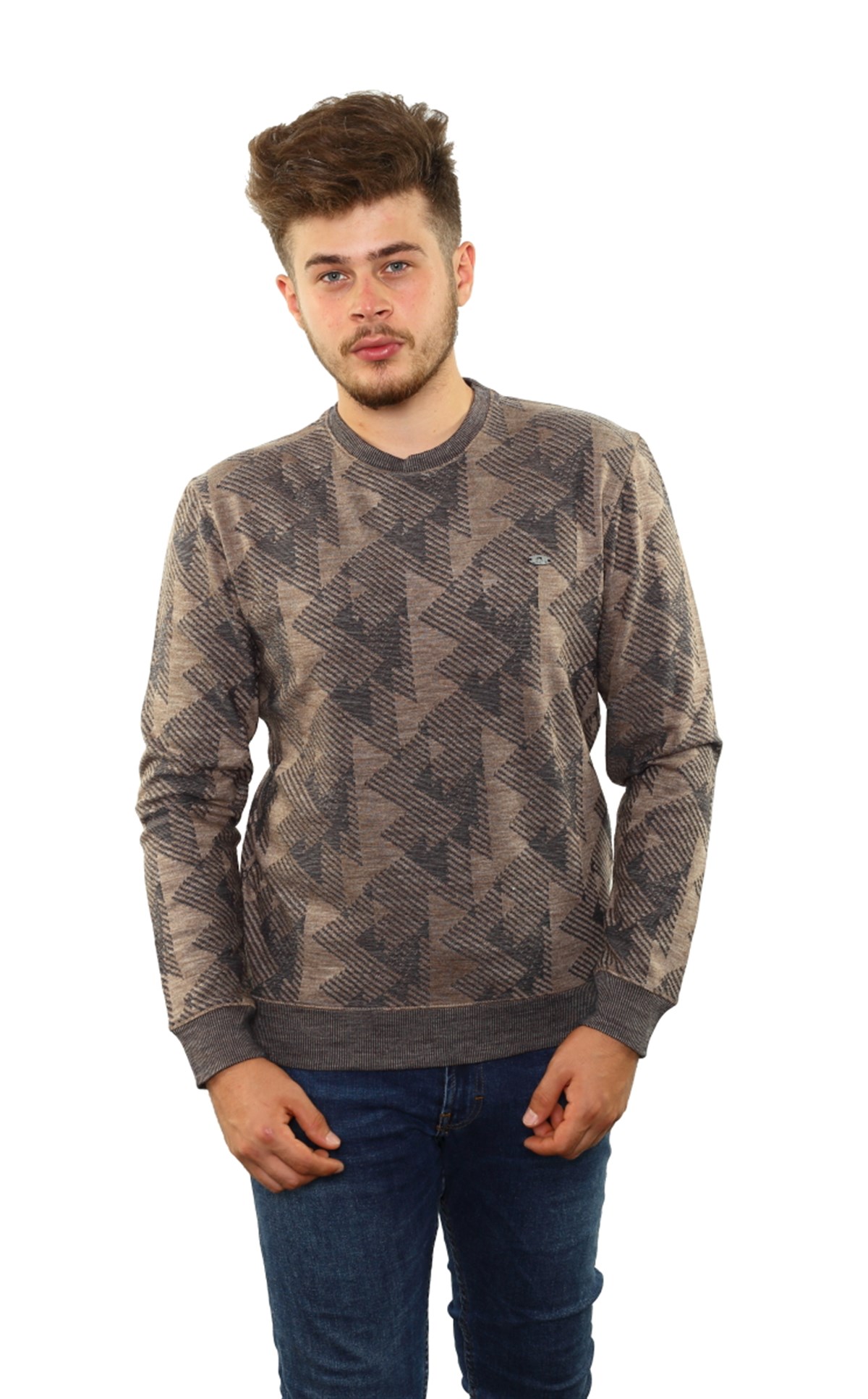 Yuvarlak Yaka Sweatshirt 