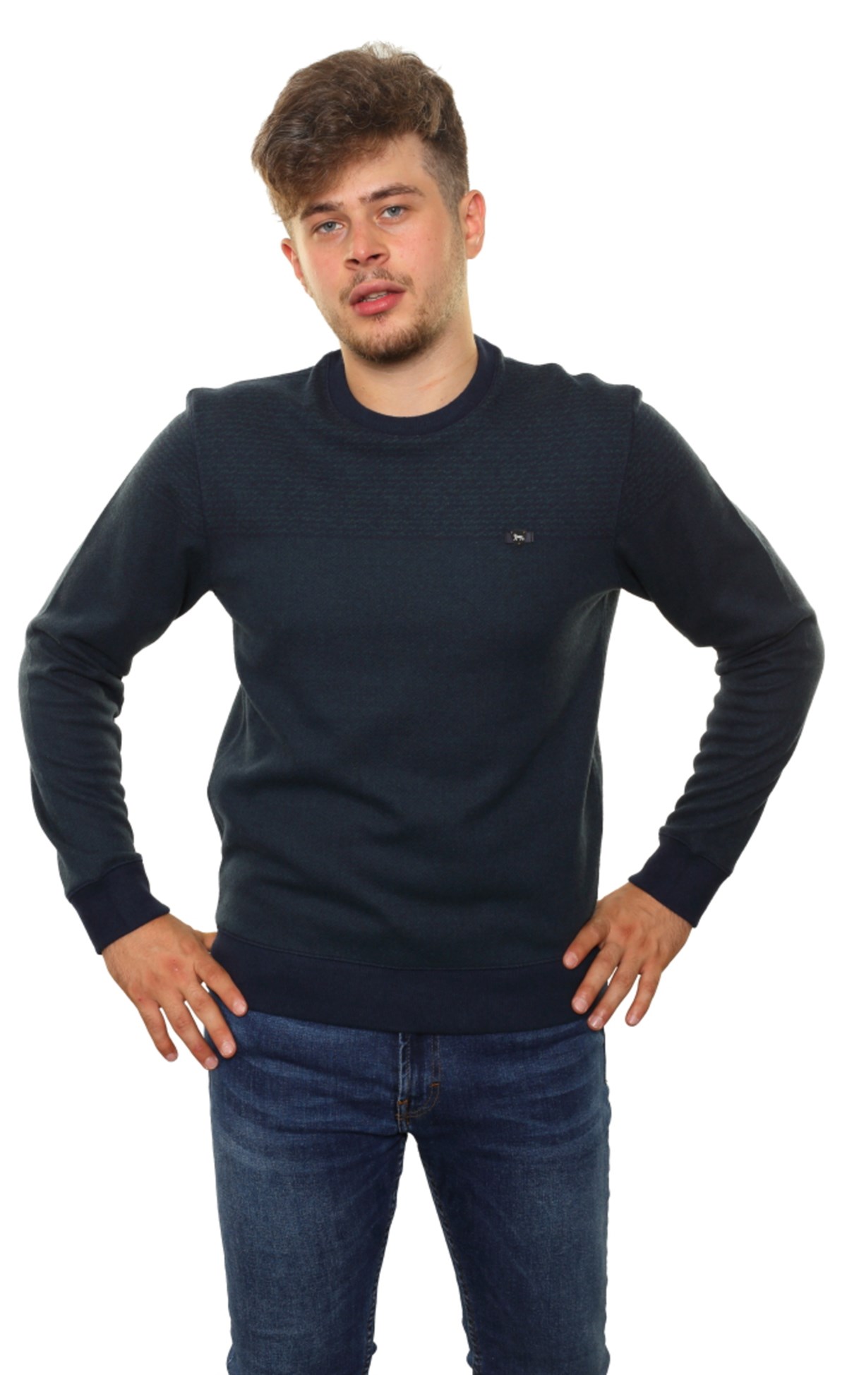 Yuvarlak Yaka Sweatshirt 