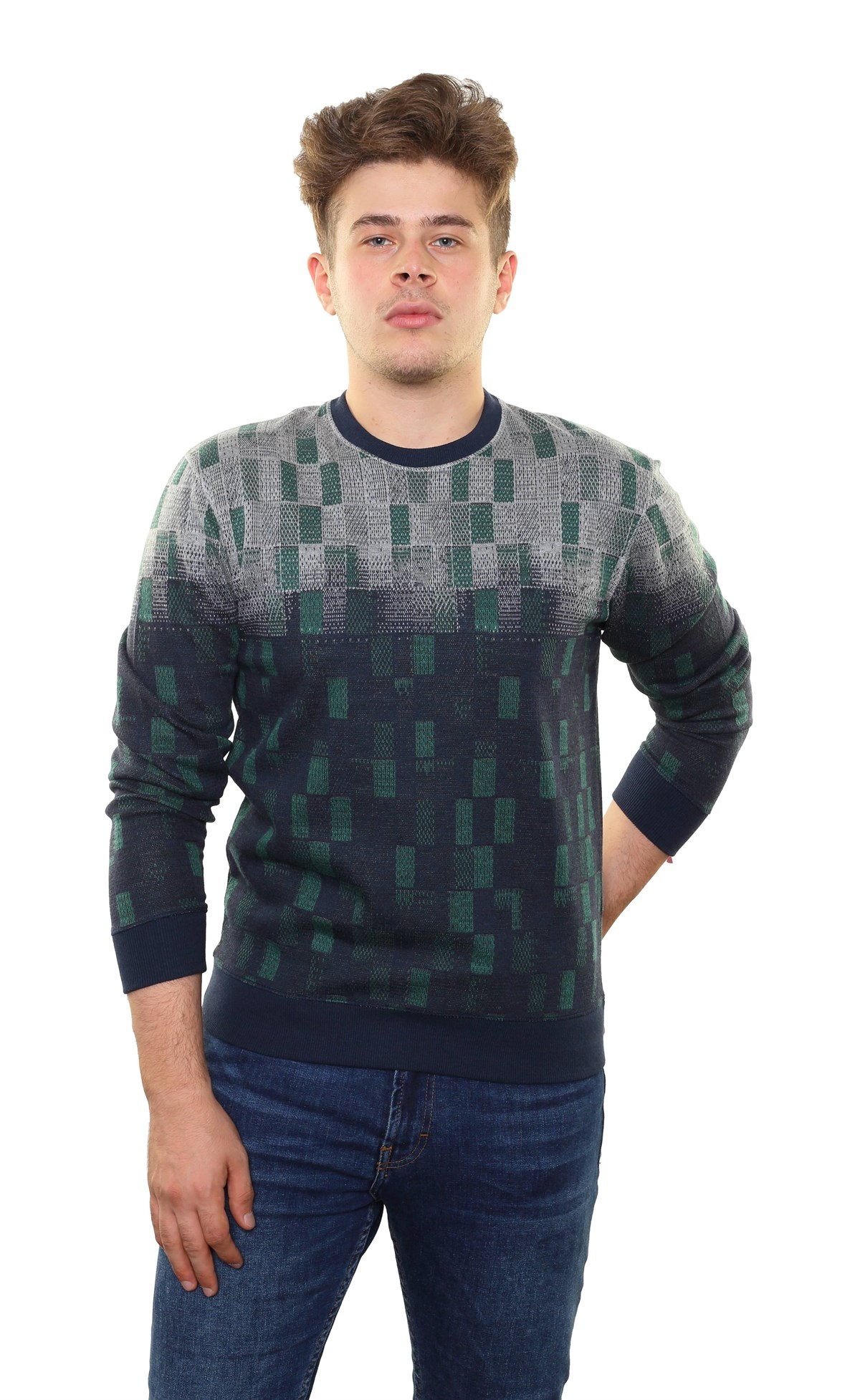 Yuvarlak Yaka Sweatshirt KM-51
