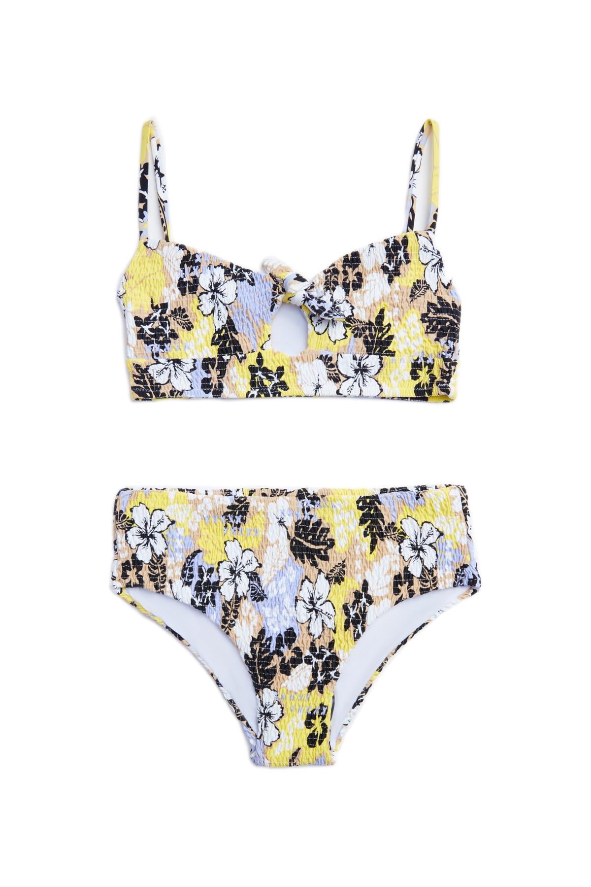 Jaine - Çiçek Desenli Gipeli Bikini