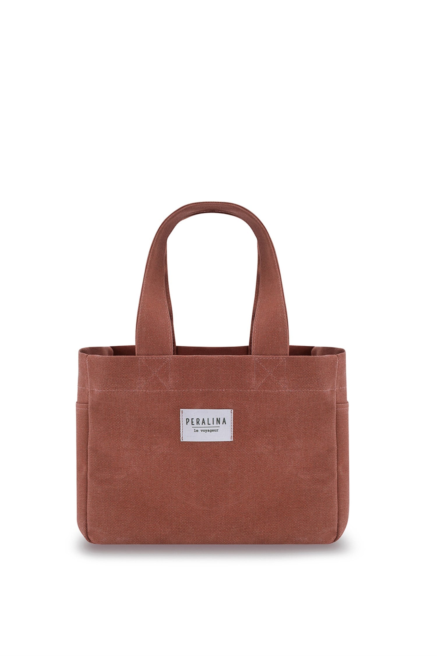 Pera Mini Kiremit Kanvas Çanta