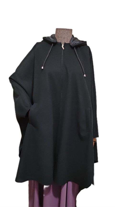 Panço Kışlık Kaşe Kumaş  Panço 