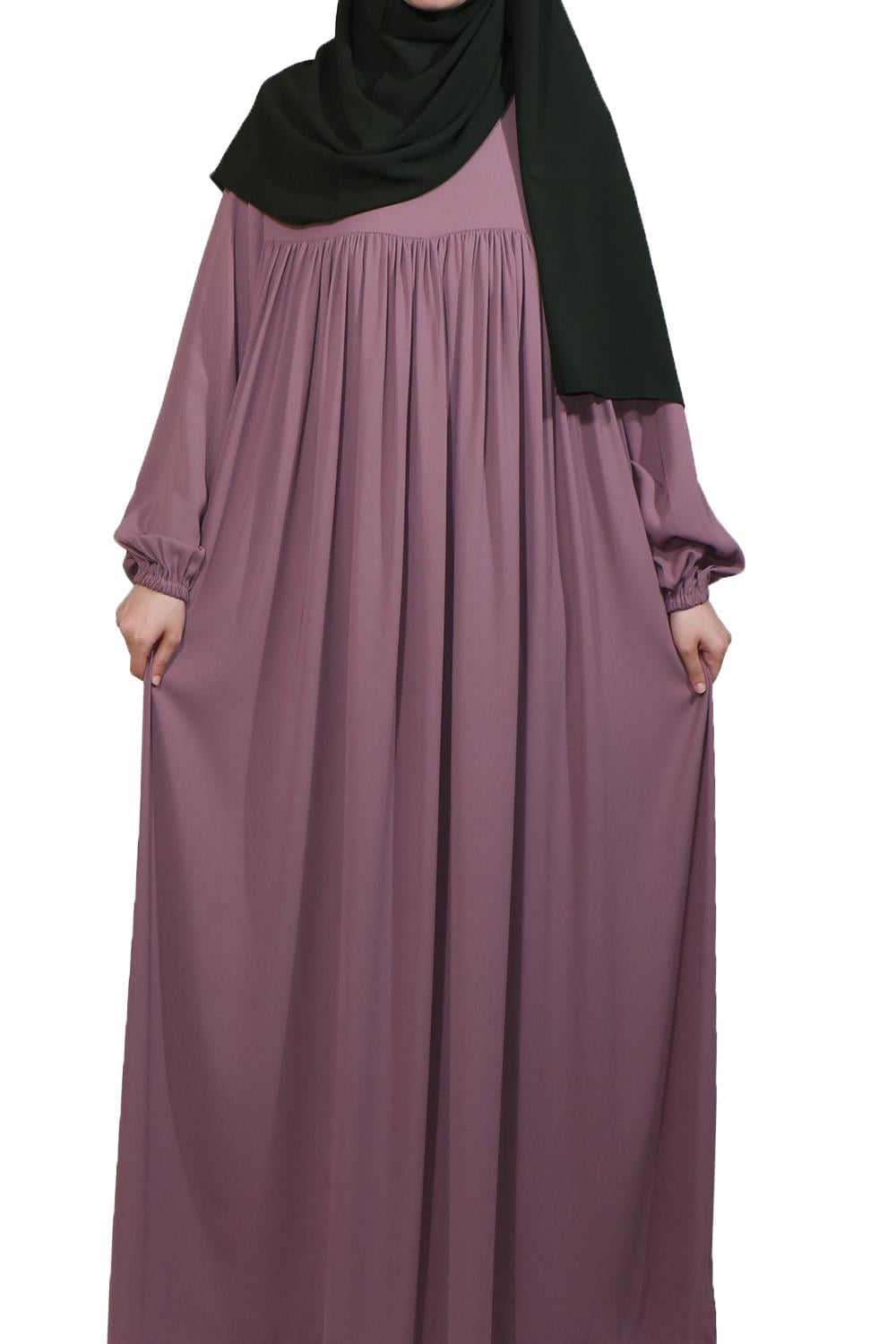 Krep Buzgülü Robalı Elbise Gülkurusu Elbise