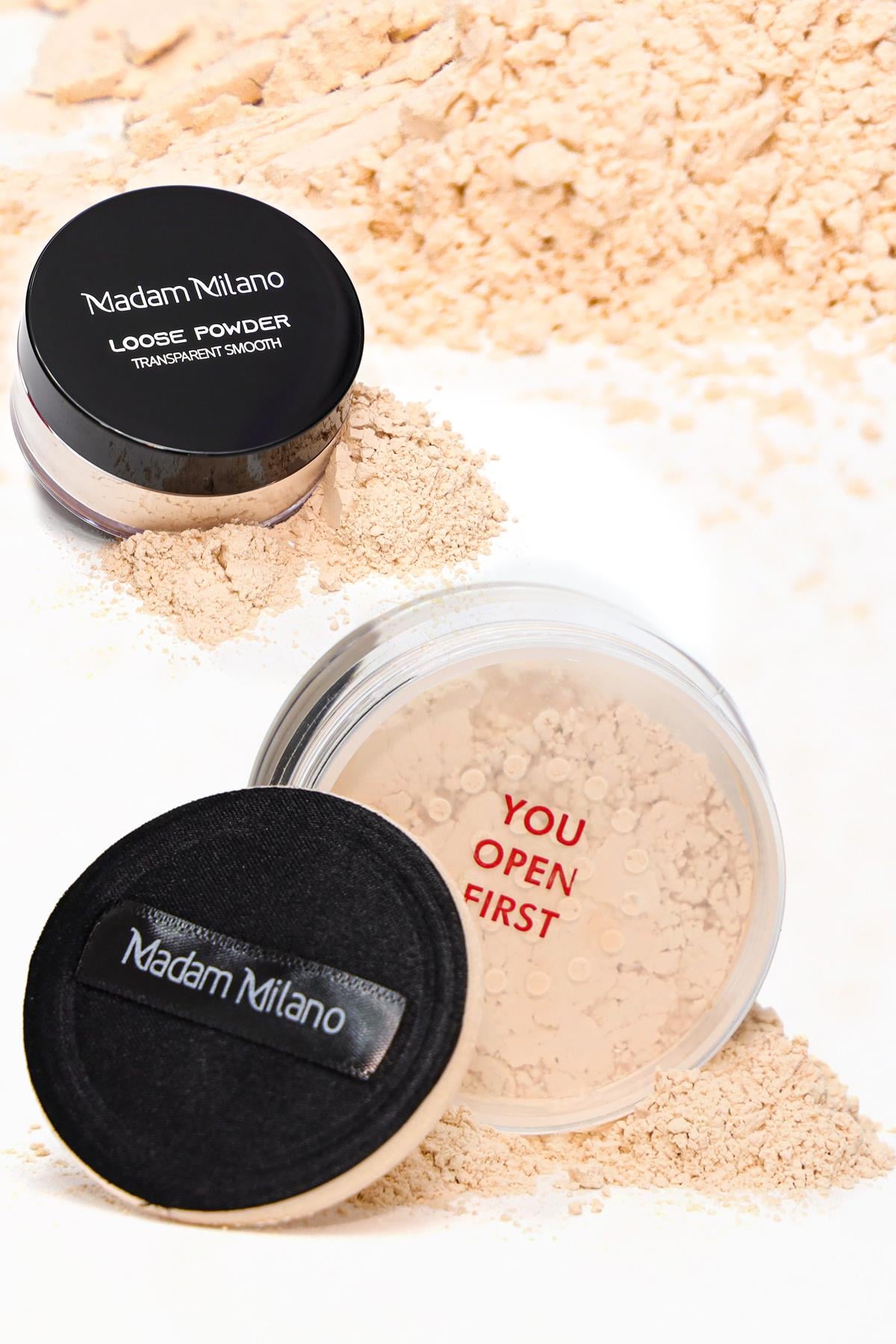 Loose Powder Makyaj Sabitleyici Matlaştırıcı Toz Pudra - 02 Ten