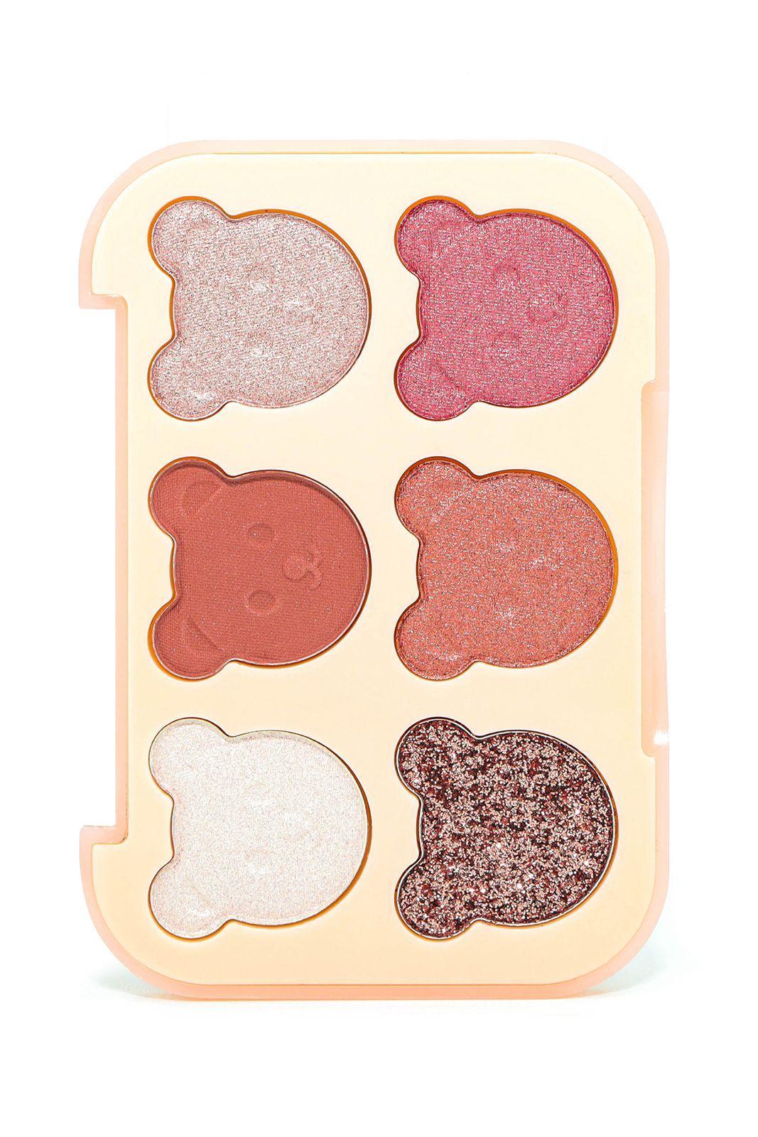 Royal Paris 6 Renkli Ayıcık Desenli Far Paleti