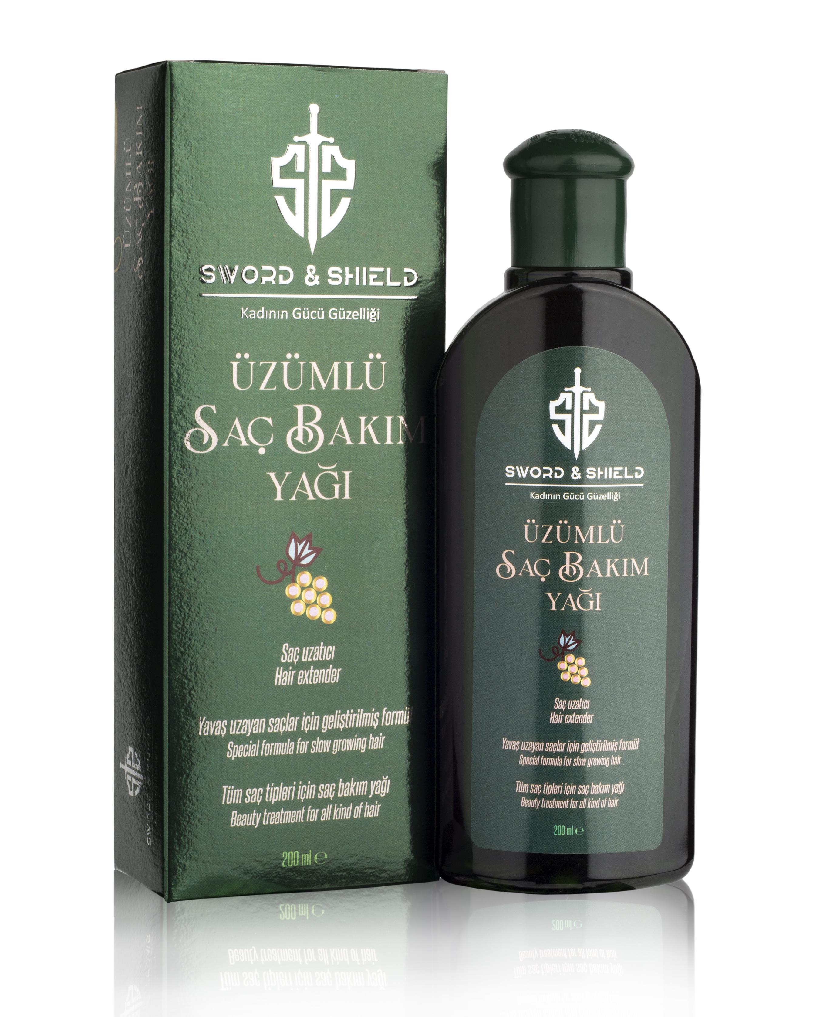 S&S Üzümlü Saç Bakım Yağı - Saç Uzatan Yağ 200ml