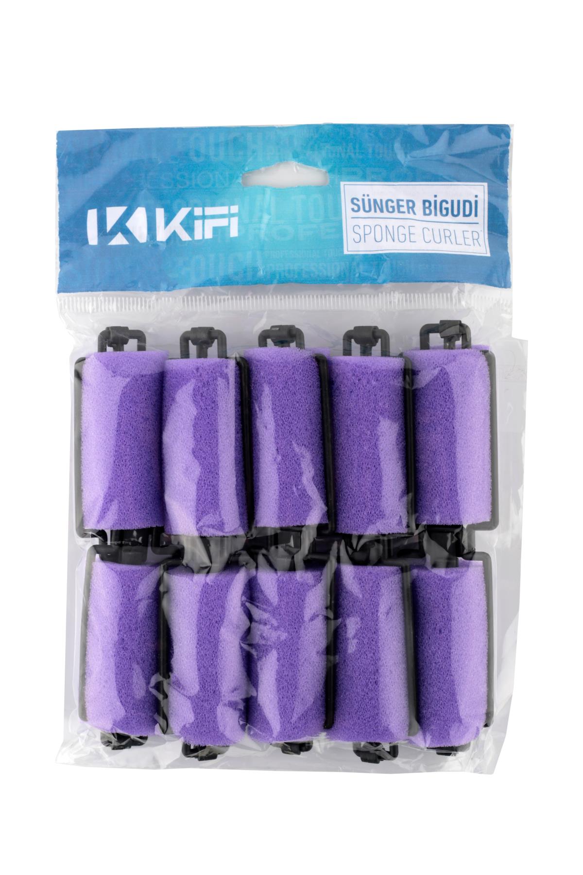 Sünger Bigudi 10 Adet