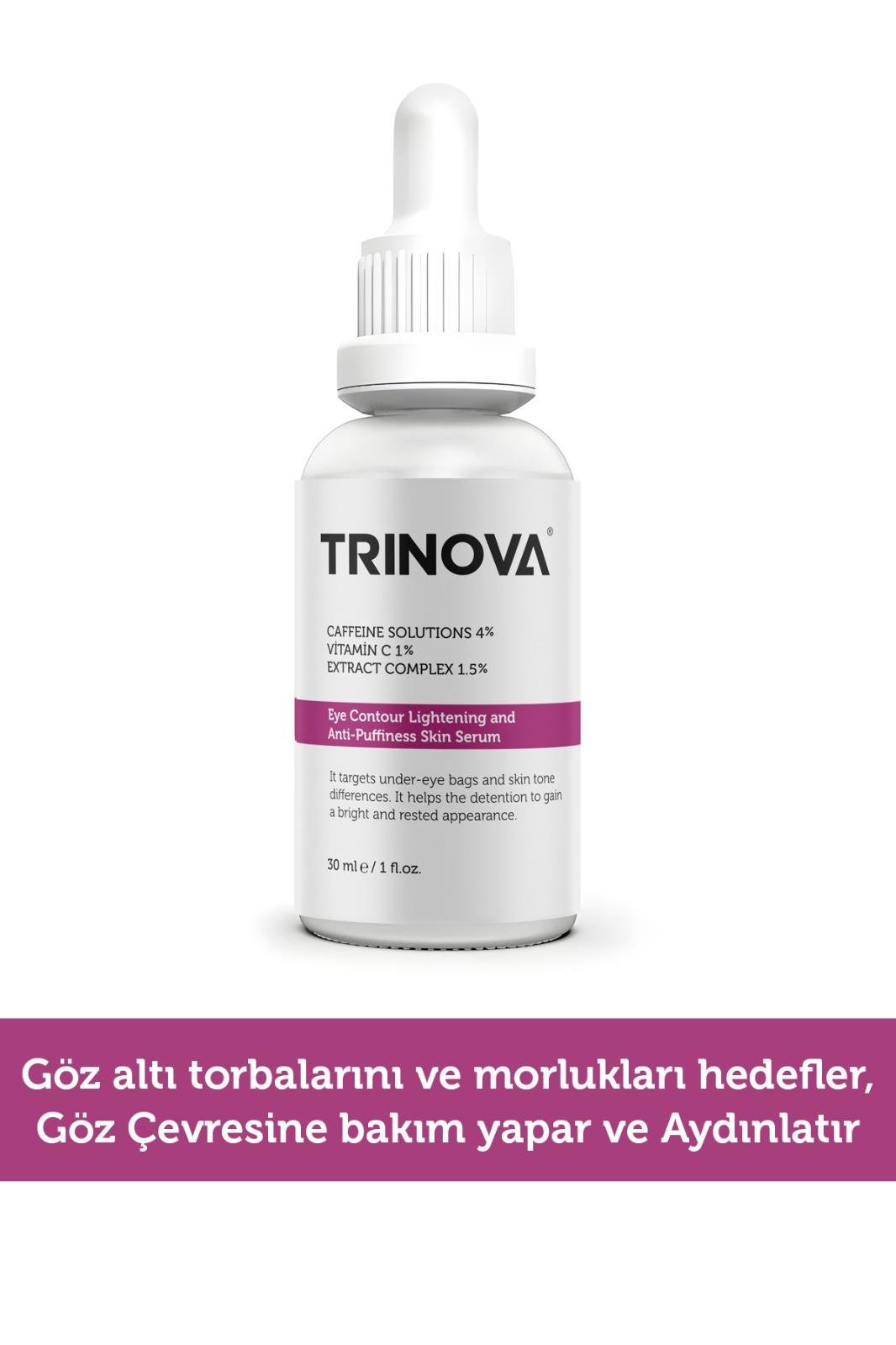 Trinova Eye Contour Lightening and Anti-Puffiness Skin Serum 30 ml