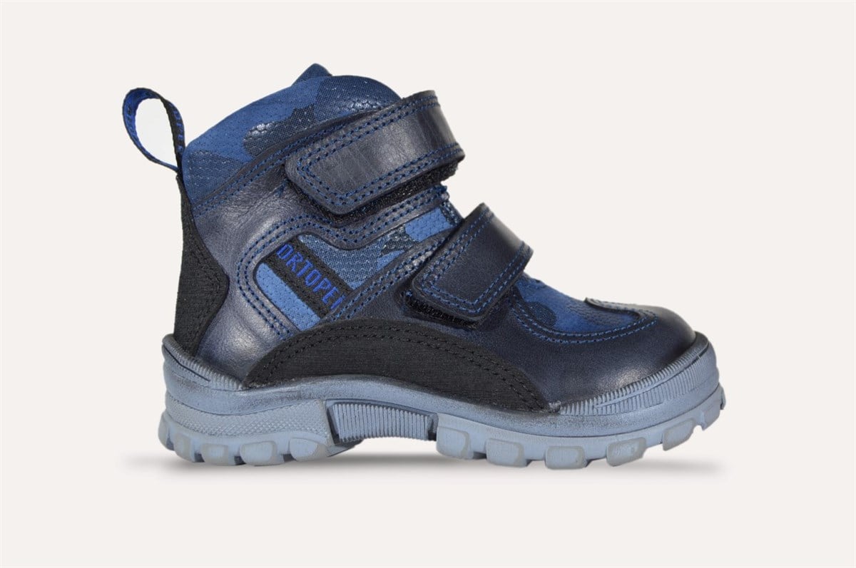 Bot 21-25Ortopedia Bebek Bot Lacivert Deri 1540