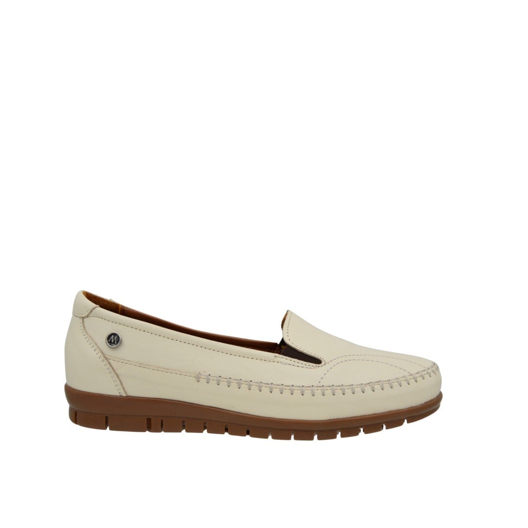ComfortOrtopedik Comfort Kadın Deri Kavis Destekli Ayakkabı 2313 BEJ