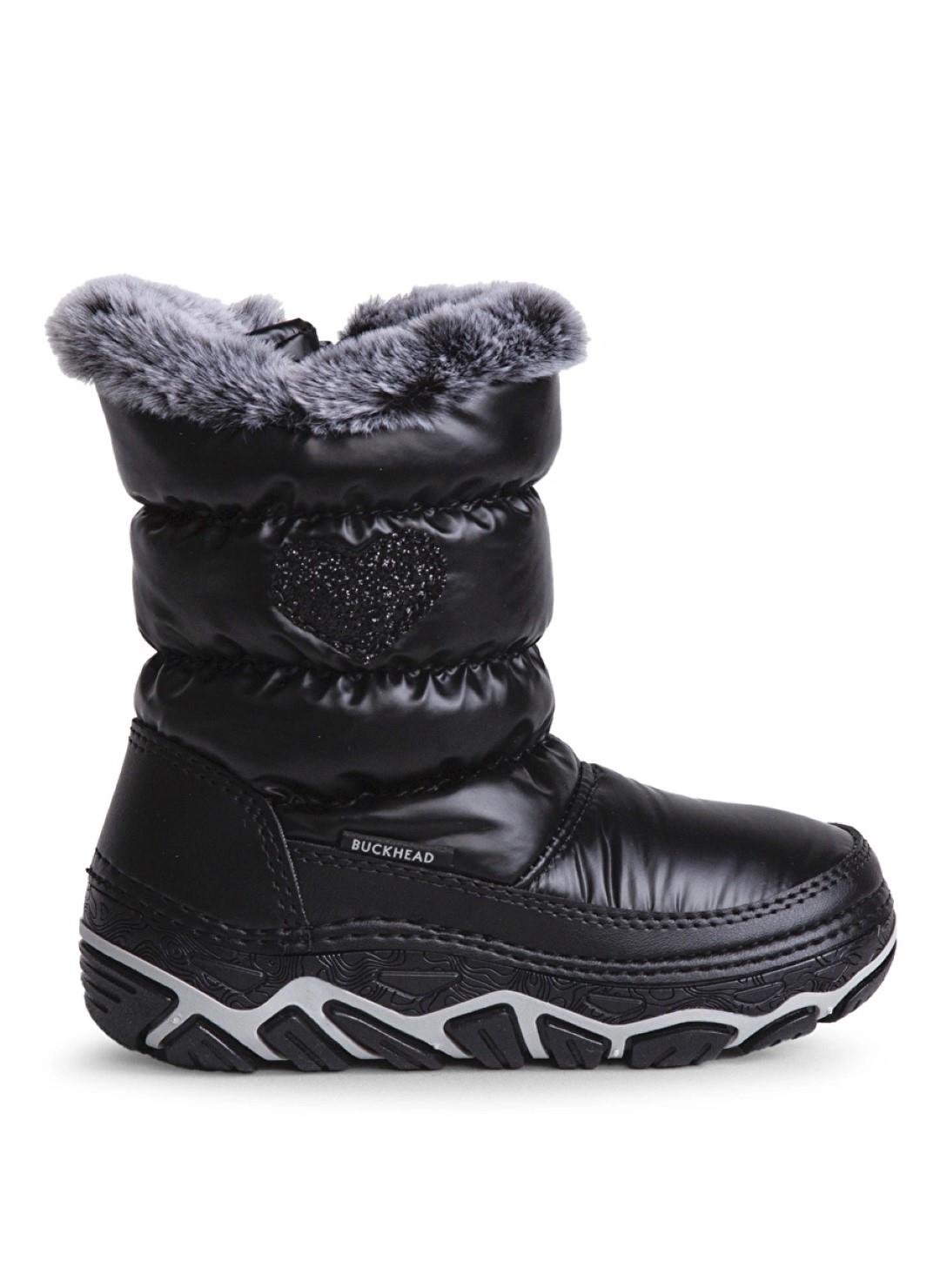 KategorisizBuckhead Elina Çocuk Kürklü Kar Botu BUCK1141 BLACK