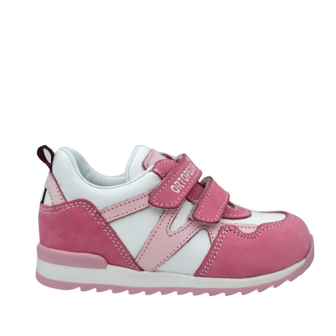 KategorisizOrtopedia Bebek Deri Ayakkabı 2077 (21-25) PEMBE