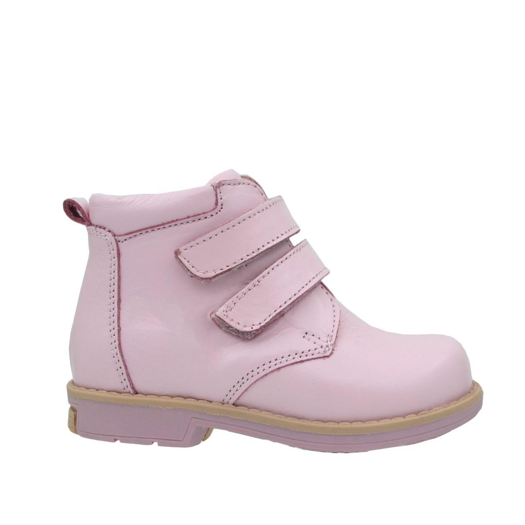 KategorisizOrtopedia Bebek Deri Bot 1262 - PEMBE