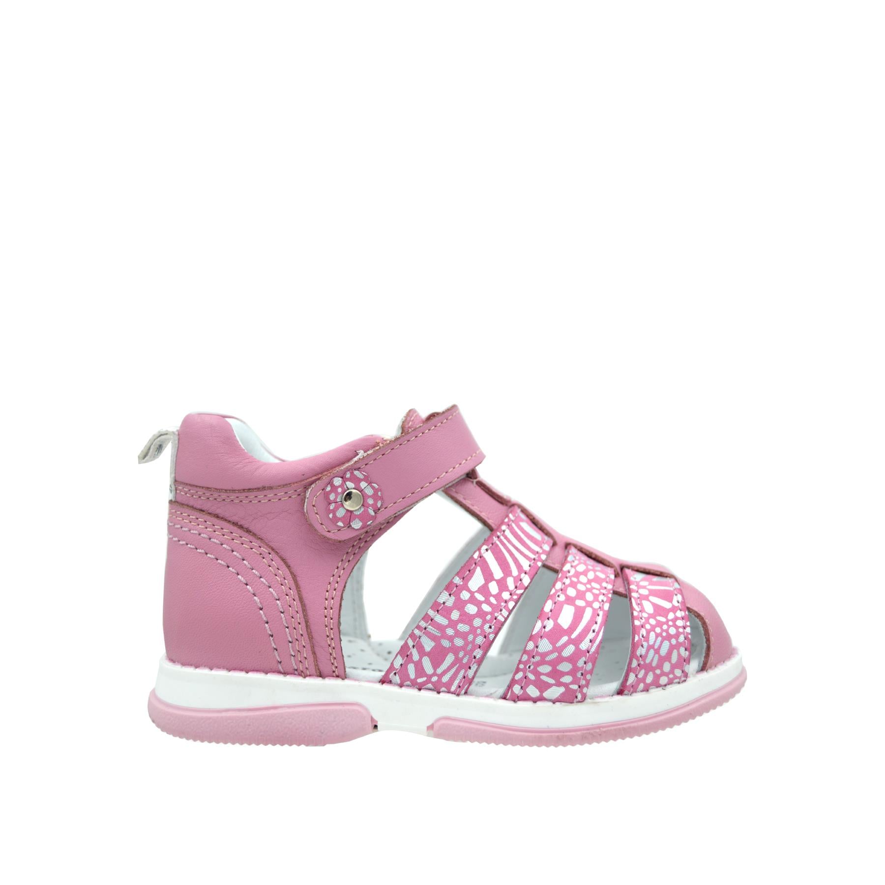 KategorisizOrtopedia Deri Bebek Sandalet 1629 PEMBE