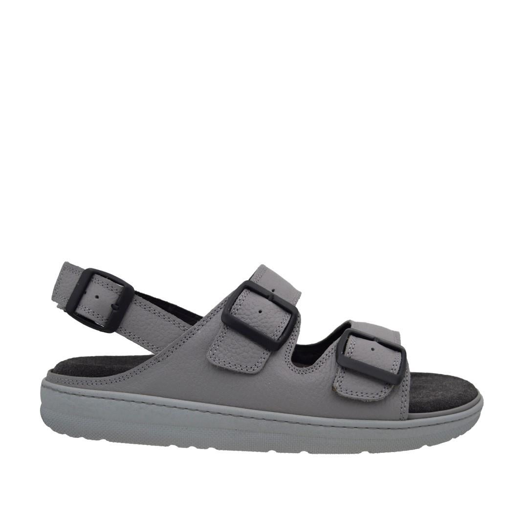 KategorisizOrtopedia Ortopedik Comfort Erkek Sandalet Hakiki Deri 2193 GRİ