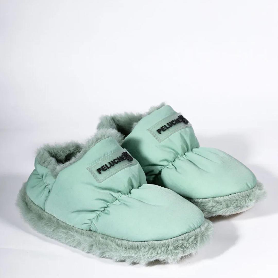 KategorisizPeluche Parachute Unisex Ev Terliği MİNT YEŞİLİ