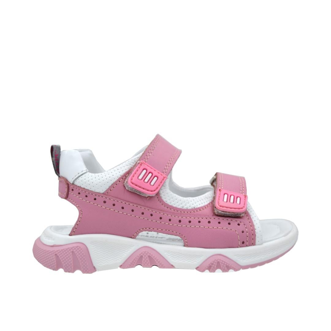 Kız Çocuk SandaletOrtopedia Genç Sandalet 1627 PEMBE - BEYAZ