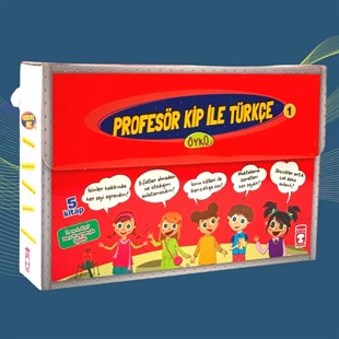 Profesör Kip İle Türkçe 1 Set - (5 Kitap)