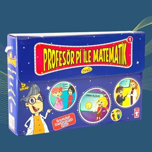 Profesör Pi İle Matematik 1 Set - (5 Kitap)