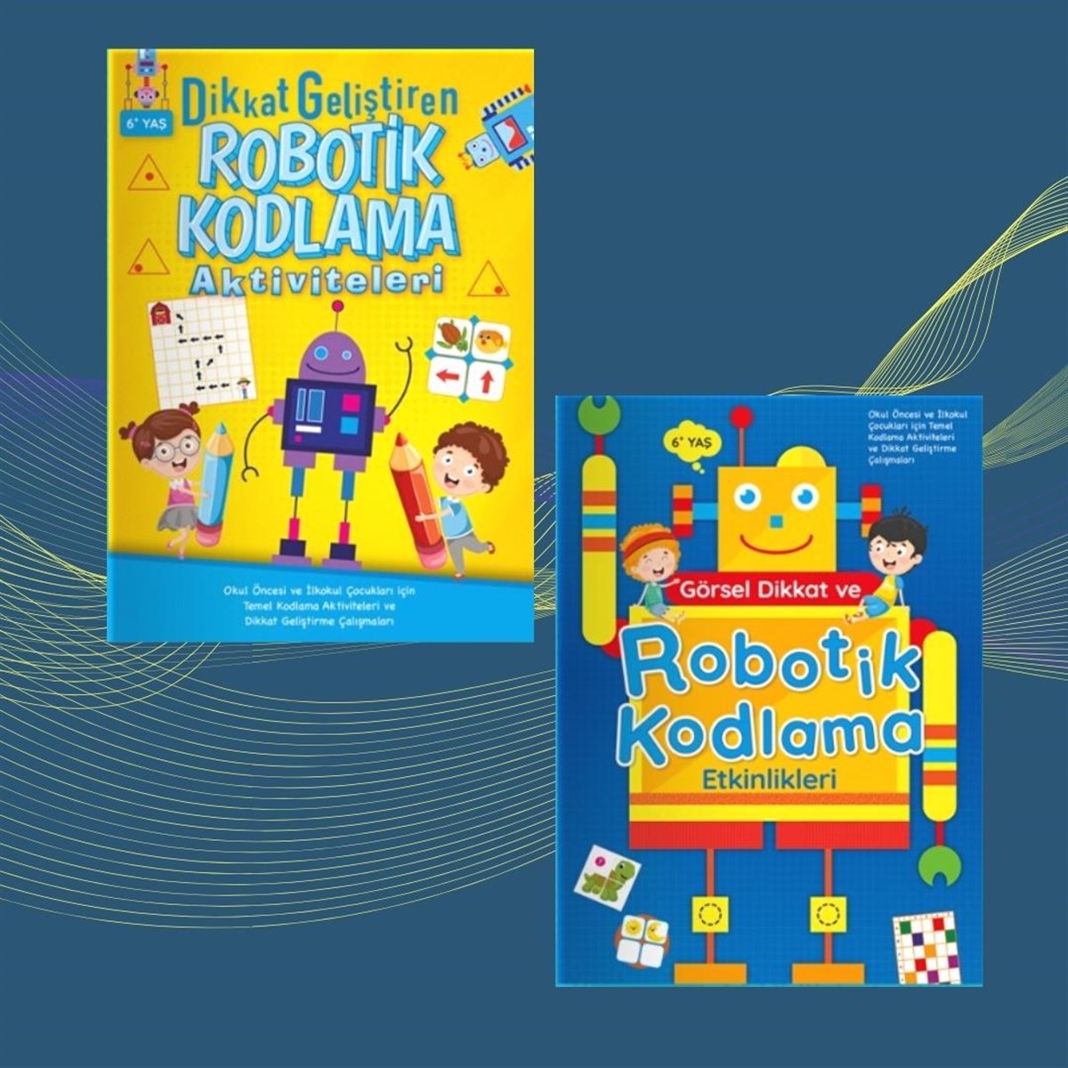 Robotik Kodlama Kitapları (2 Kitap)