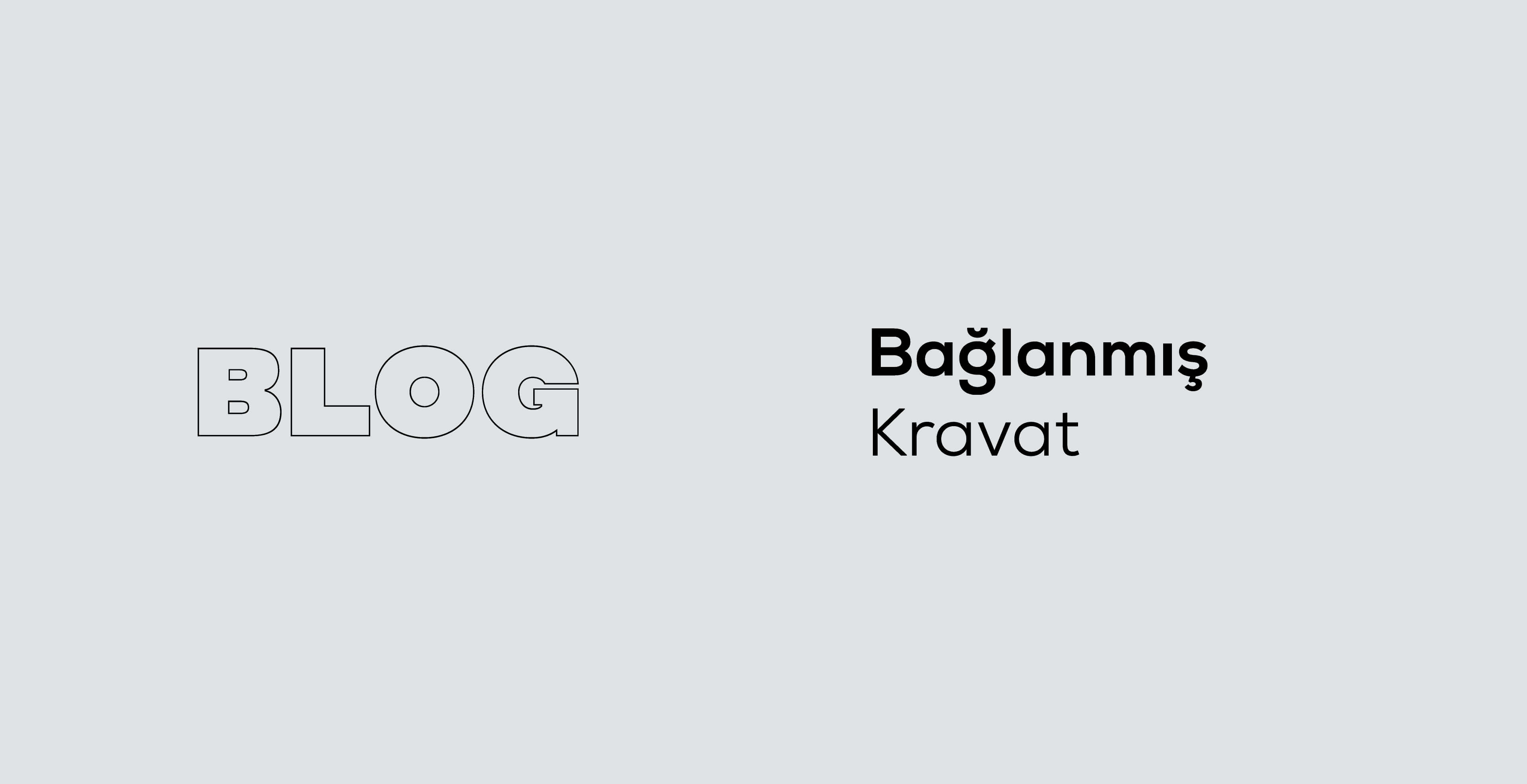 Bağlanmış Kravat