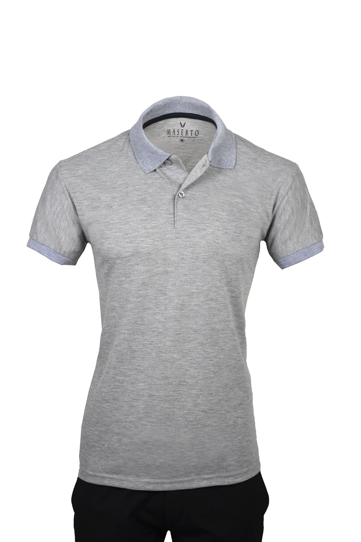 MASERTO Slimfit Lakos Gri