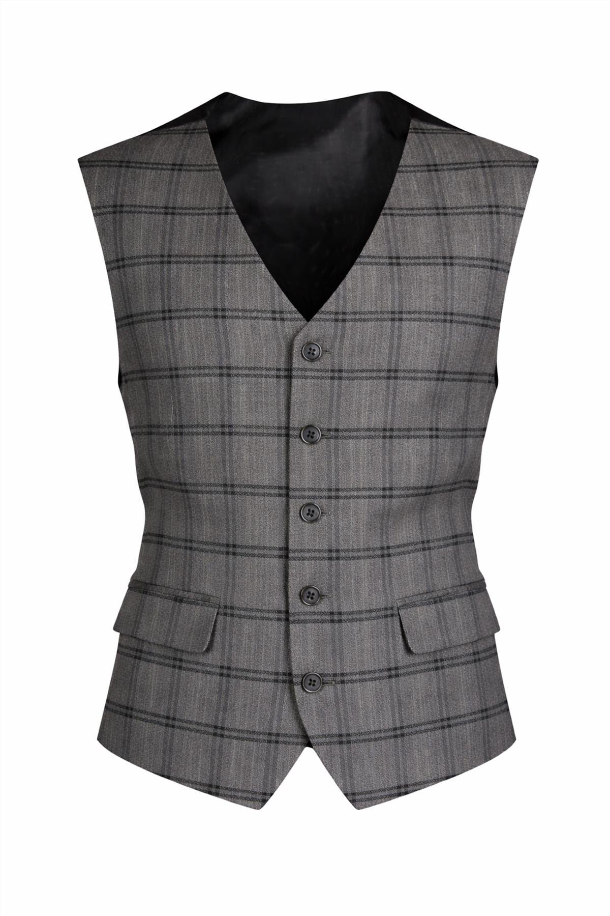 Erkek Slim Fit Yelek