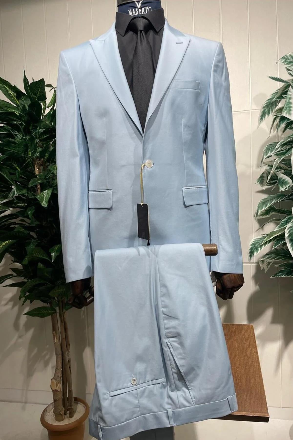 Slim Fit Takım Elbise