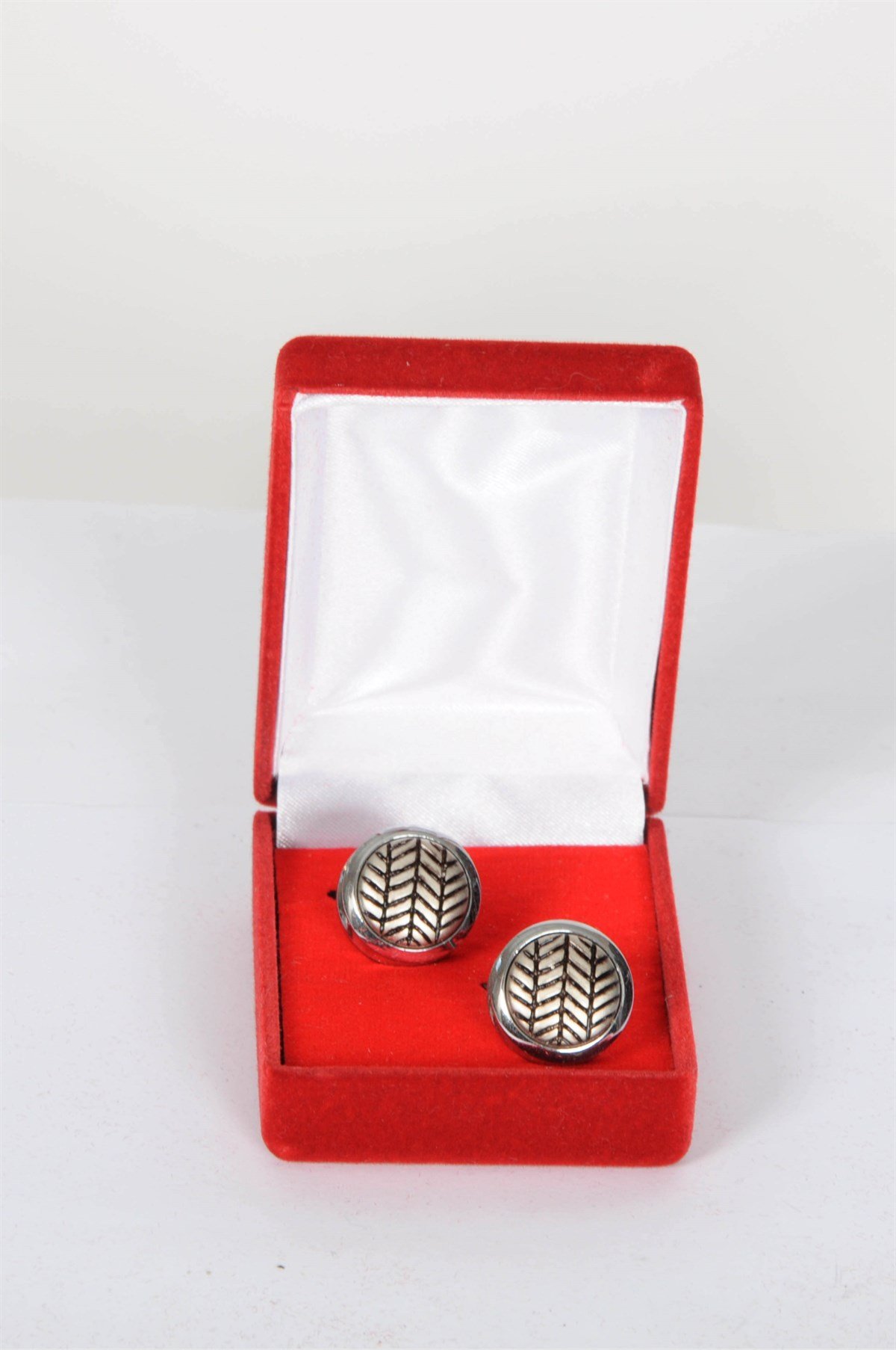 Maserto Klasik Desenli Kol Düğmesi