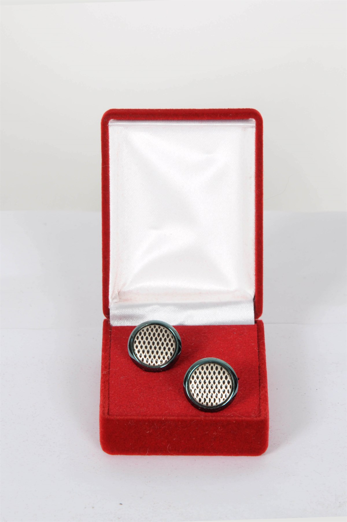 Maserto Klasik Desenli Kol Düğmesi