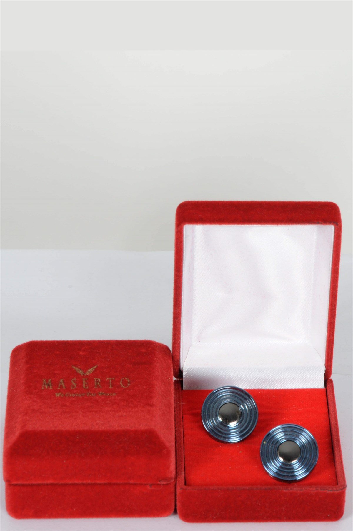 Maserto Klasik Mavi Kol Düğmesi