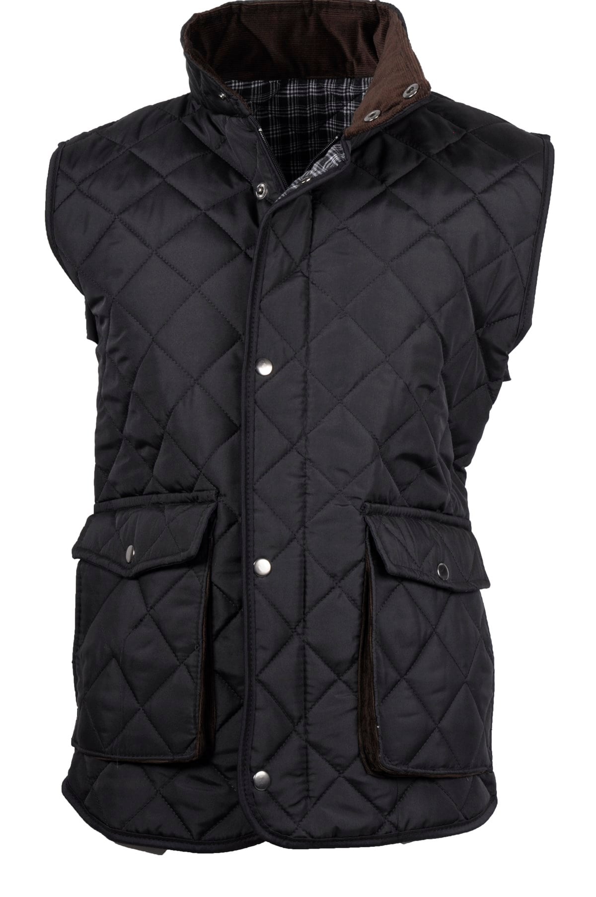 MASERTO SİYAH KAPİTONE YELEK