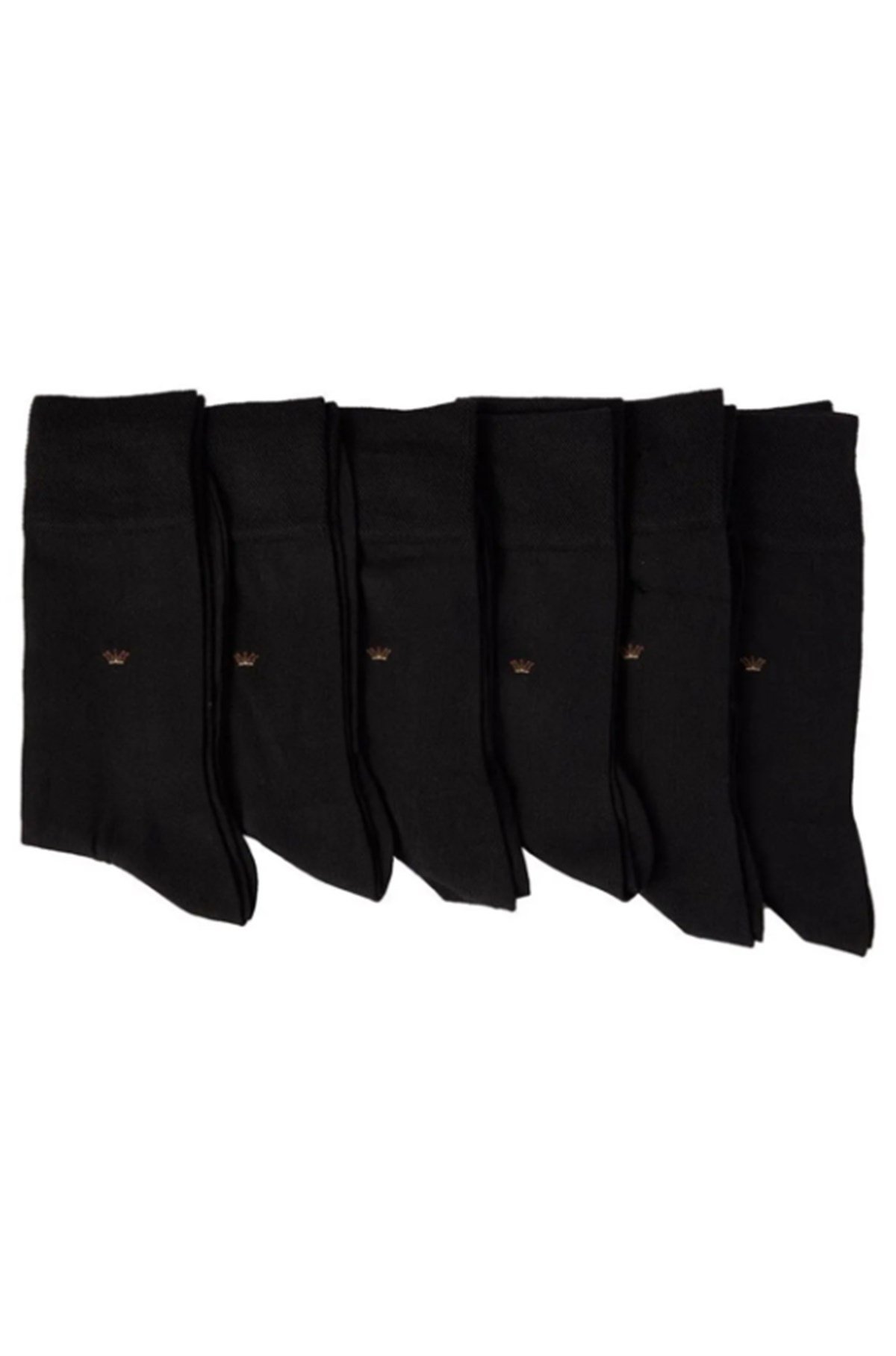 Maserto Taç Modal 6'lı Erkek Soket Çorap
