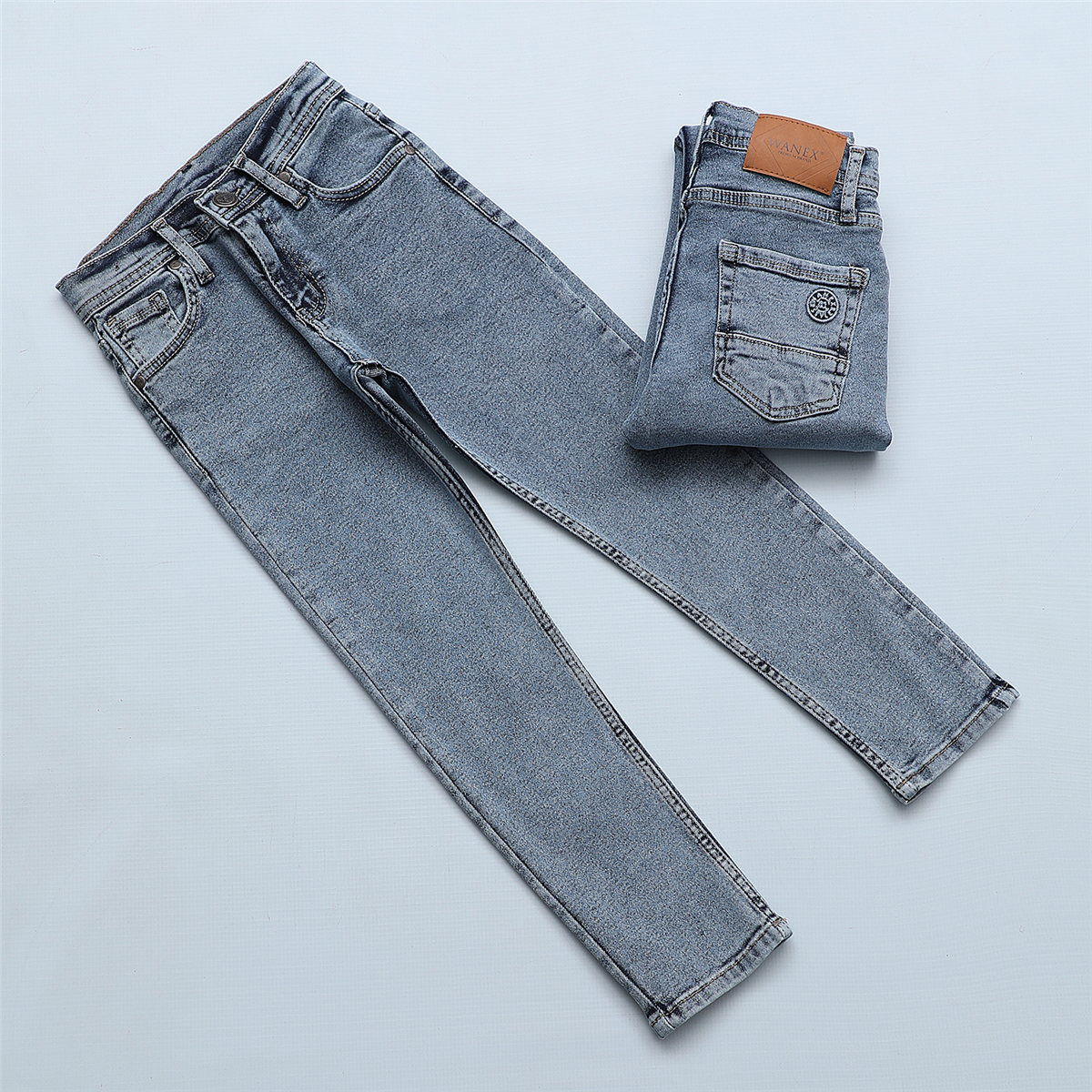 ERKEK ÇOCUK İnce Kışlık Pantolon  - (6 Yaş-13 Yaş) - 8 Adet  - G5931
