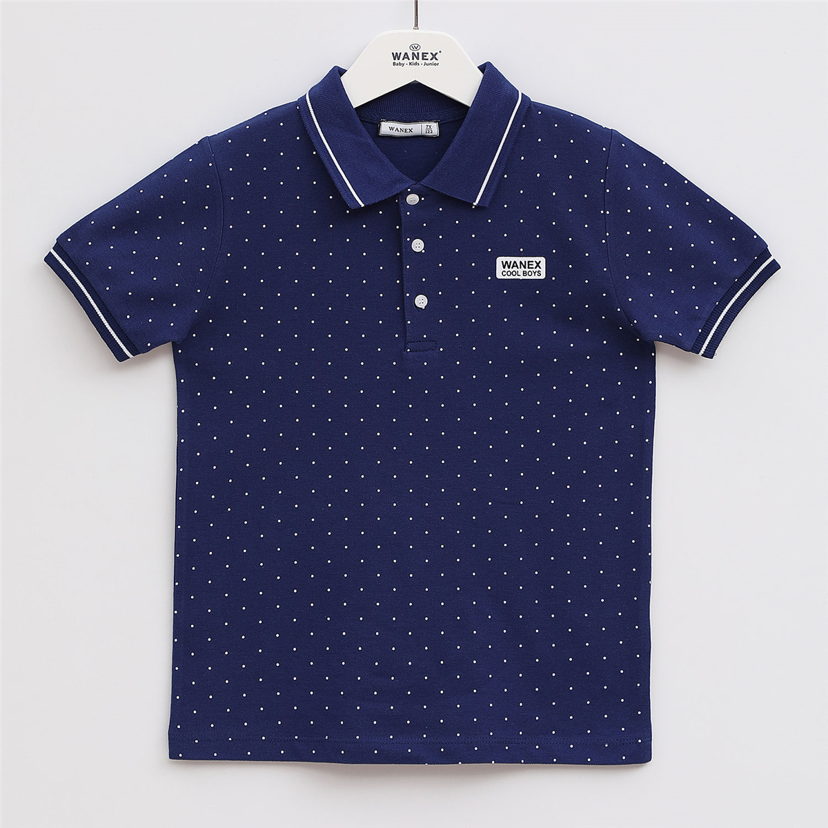 ERKEK ÇOCUK Polo Yaka Kısa Kol Outlet Tişört  - (7 Yaş-12 Yaş) - 6 Adet  - 15673