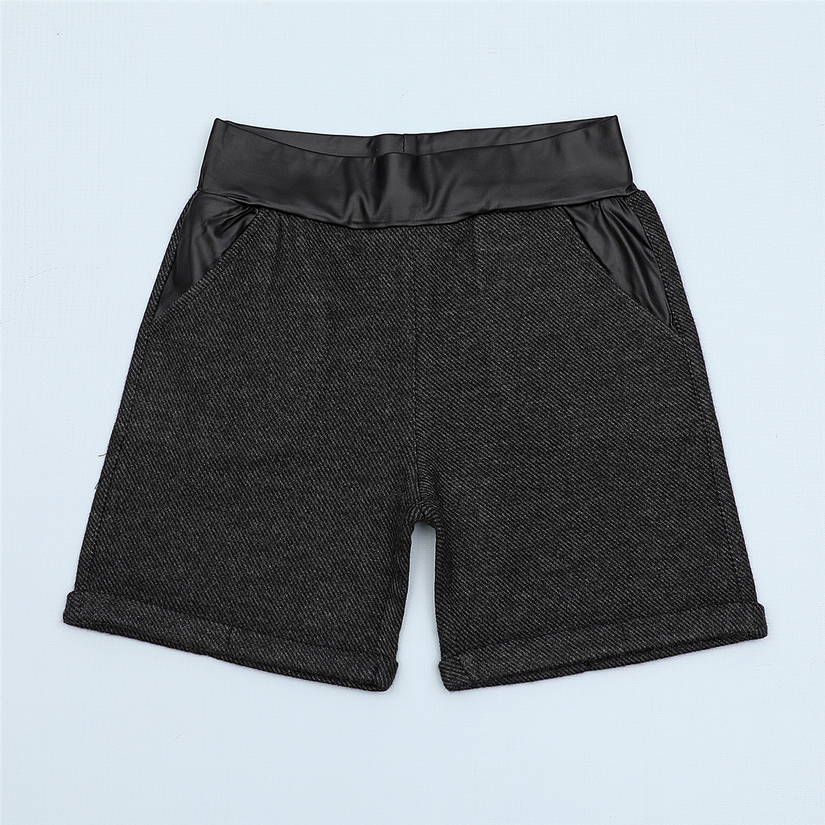 KIZ ÇOCUK İnce Outlet Şort - Kapri  - (4 Yaş-9 Yaş) - 6 Adet  - 28019