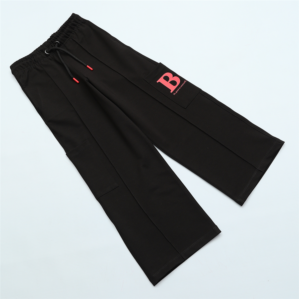 KIZ ÇOCUK İnce Yazlık Pantolon  - (8 Yaş-13 Yaş) - 6 Adet  - 22253