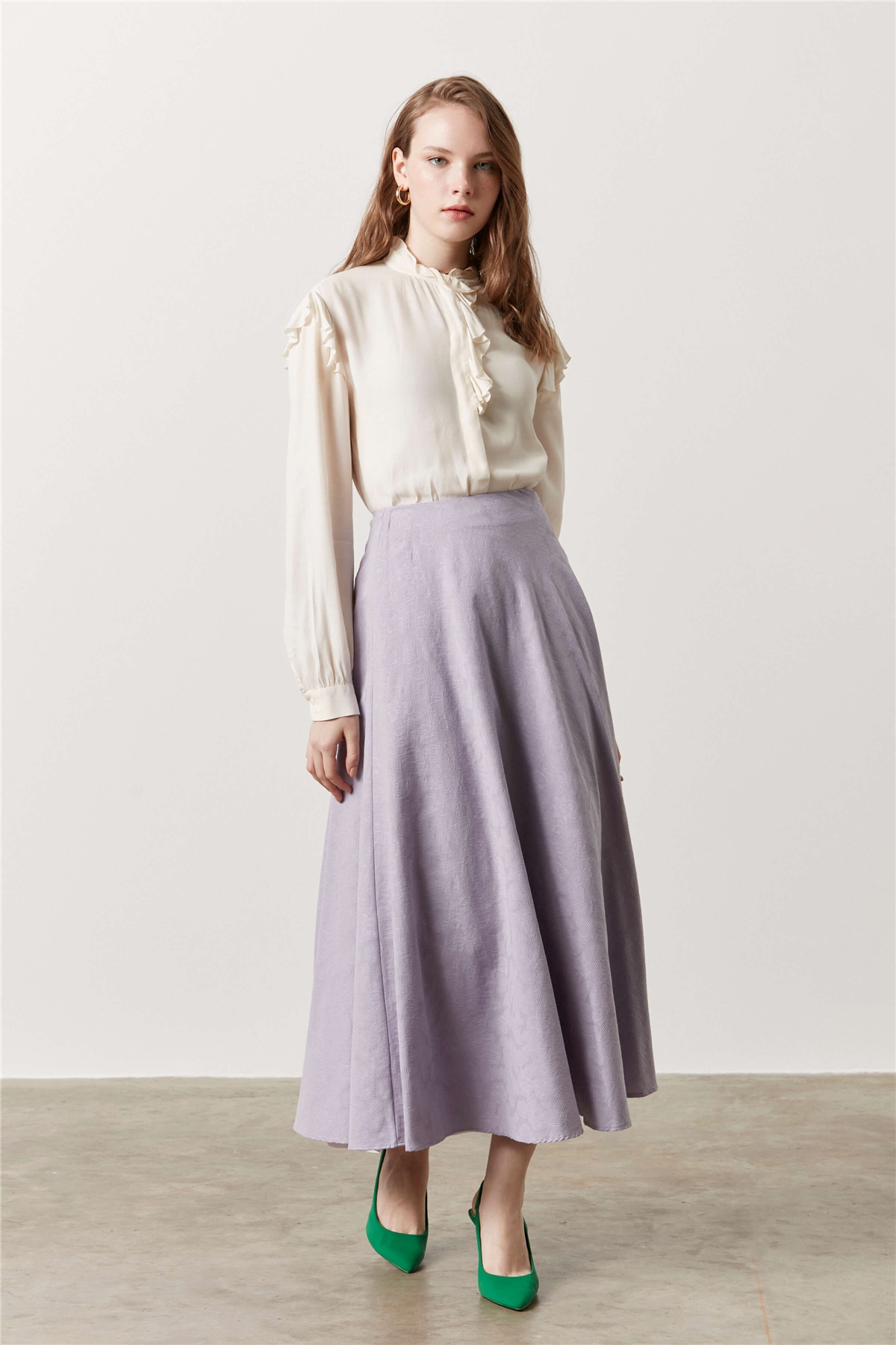 Long Skirt - Lilac