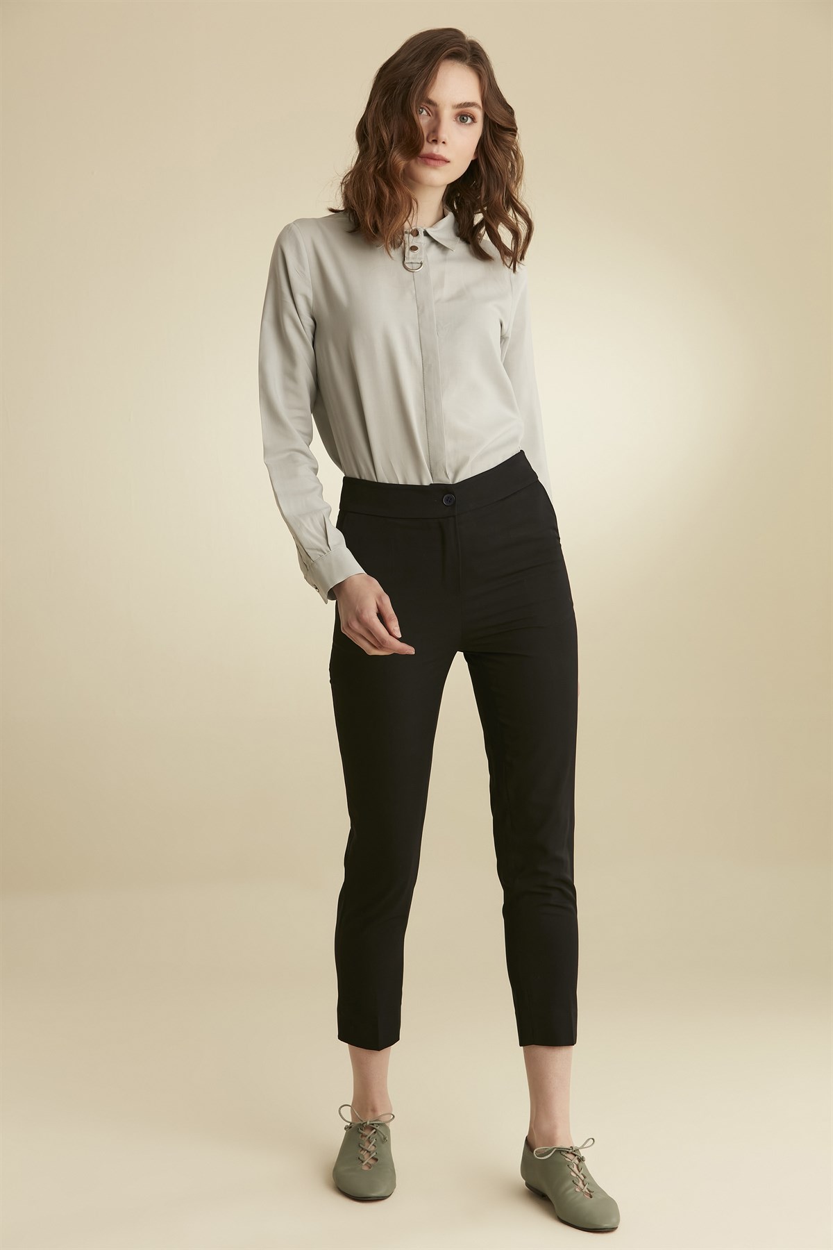 Classic Basic Trousers - Navy Blue
