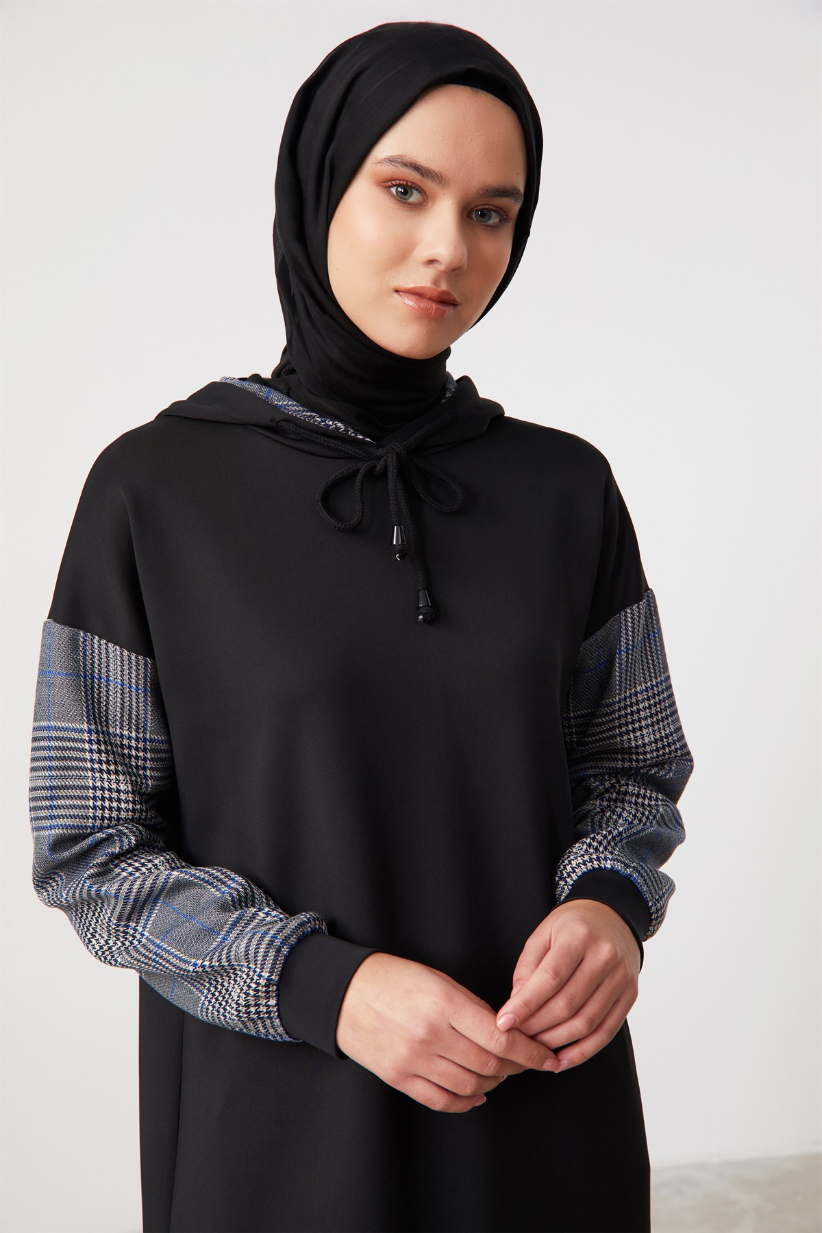 TUĞBA SWEAT KOL EKOSE DTY