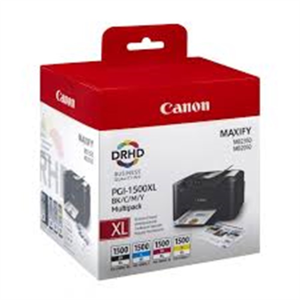 CANON PGI-1500XL BK/C/M/Y MÜREKKEP KARTUŞ MULTI PACK