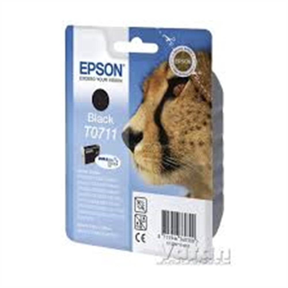 Epson T0711 Orjinal Kartuş - Siyah