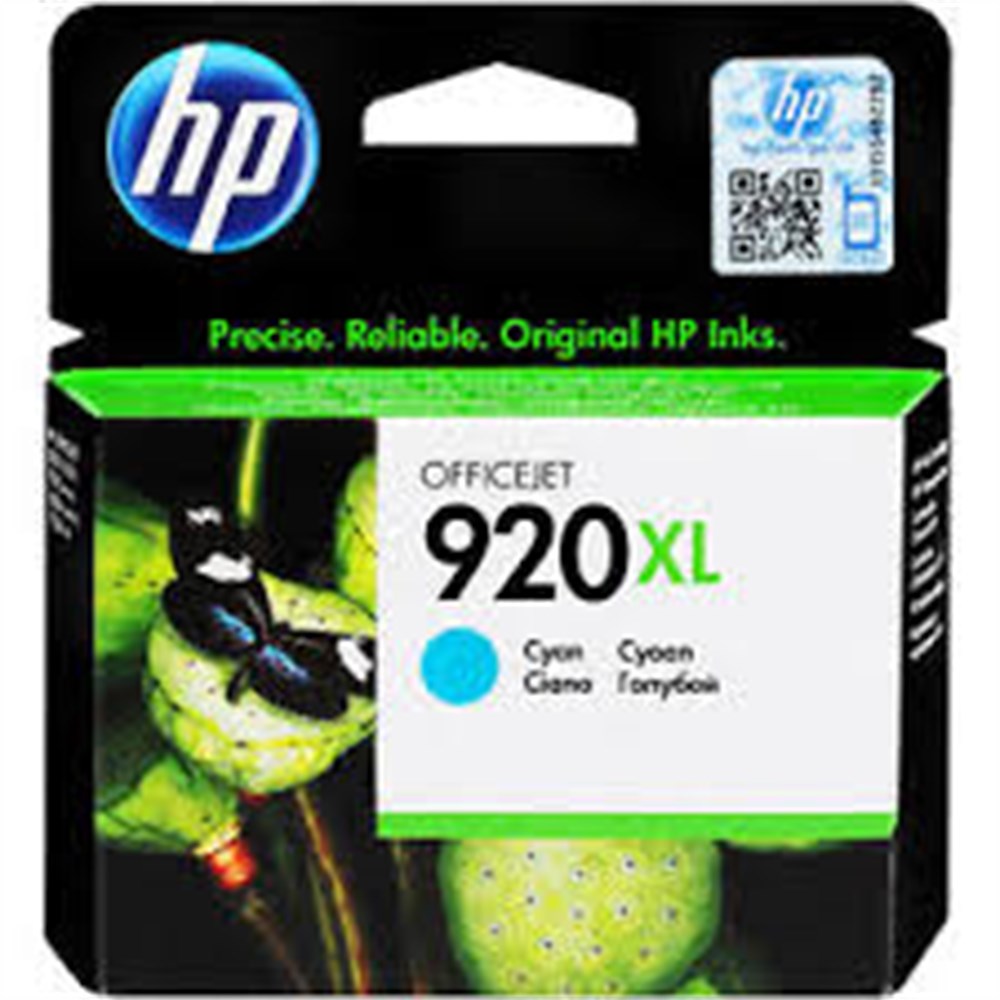 HP 920XL (CD972AE) Orijinal Kartuş Yüksek Kapasite- Mavi