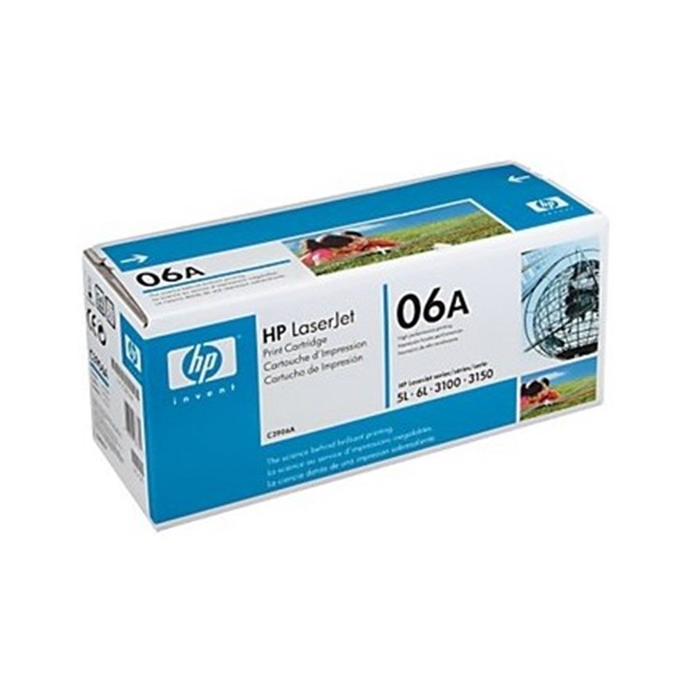 HP C3906A Orjinal Toner Kartuş - Siyah