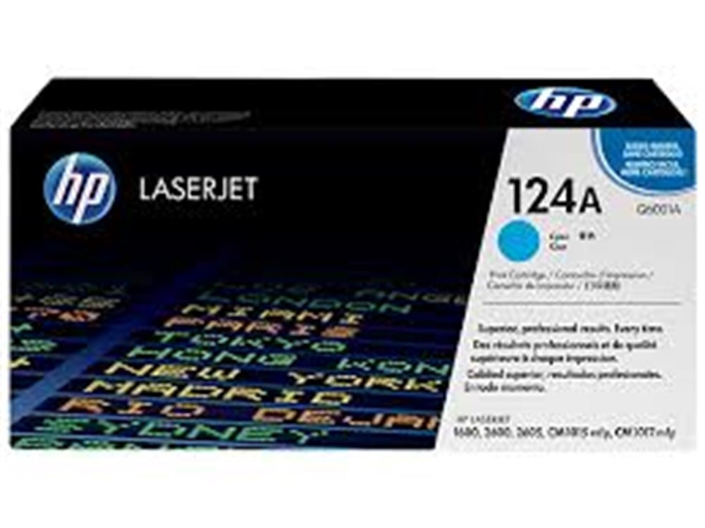HP Q6001A Renkli Orjinal Toner Kartuş -Mavi