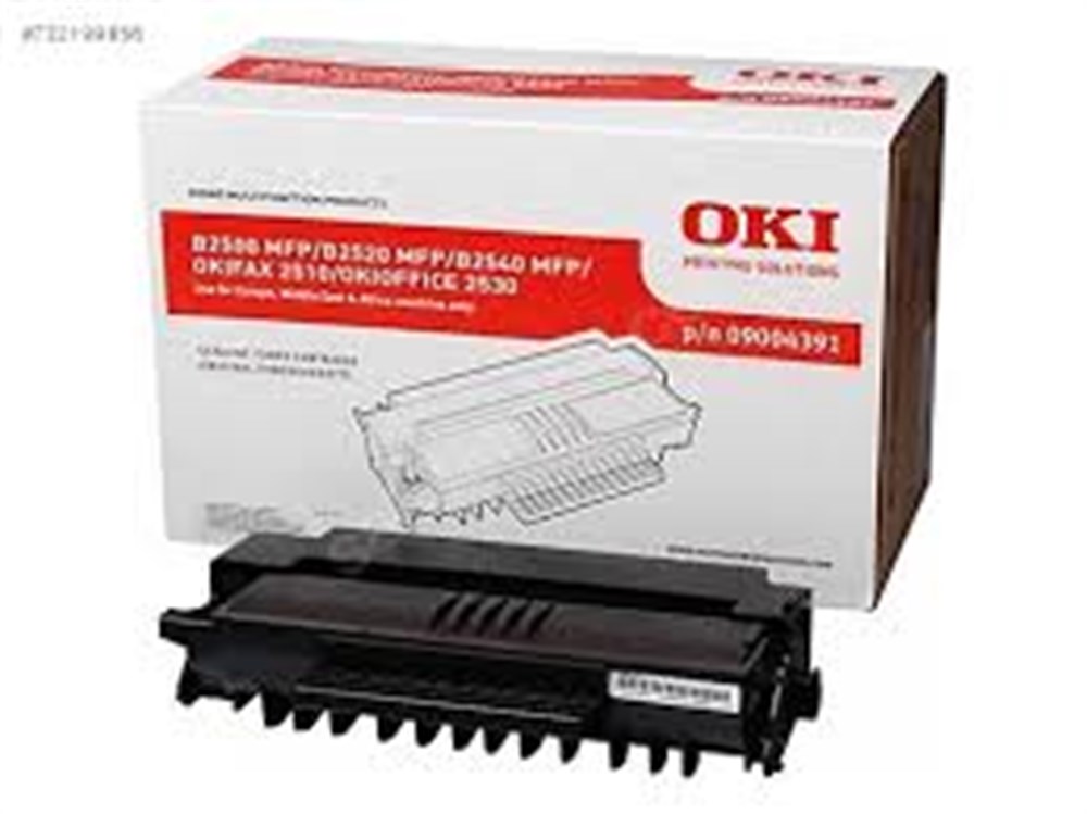 Oki B2500 - B2520 - B2540 Orjinal Toner Kartuş