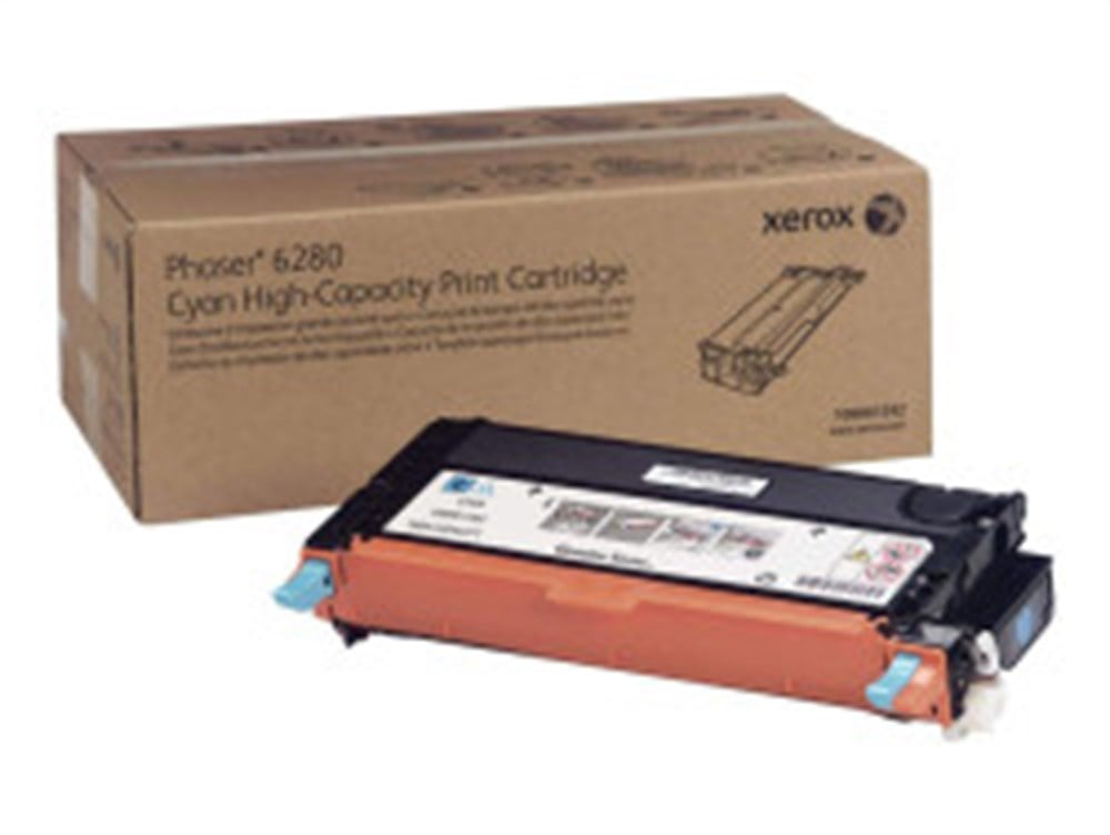 Xerox Phaser 6280 Orijinal Toner - Yüksek Kapasite - 106R01400 - Mavi