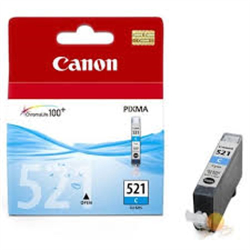 Canon CLI-521C Kartuş - Orijinal Mavi Kartuş