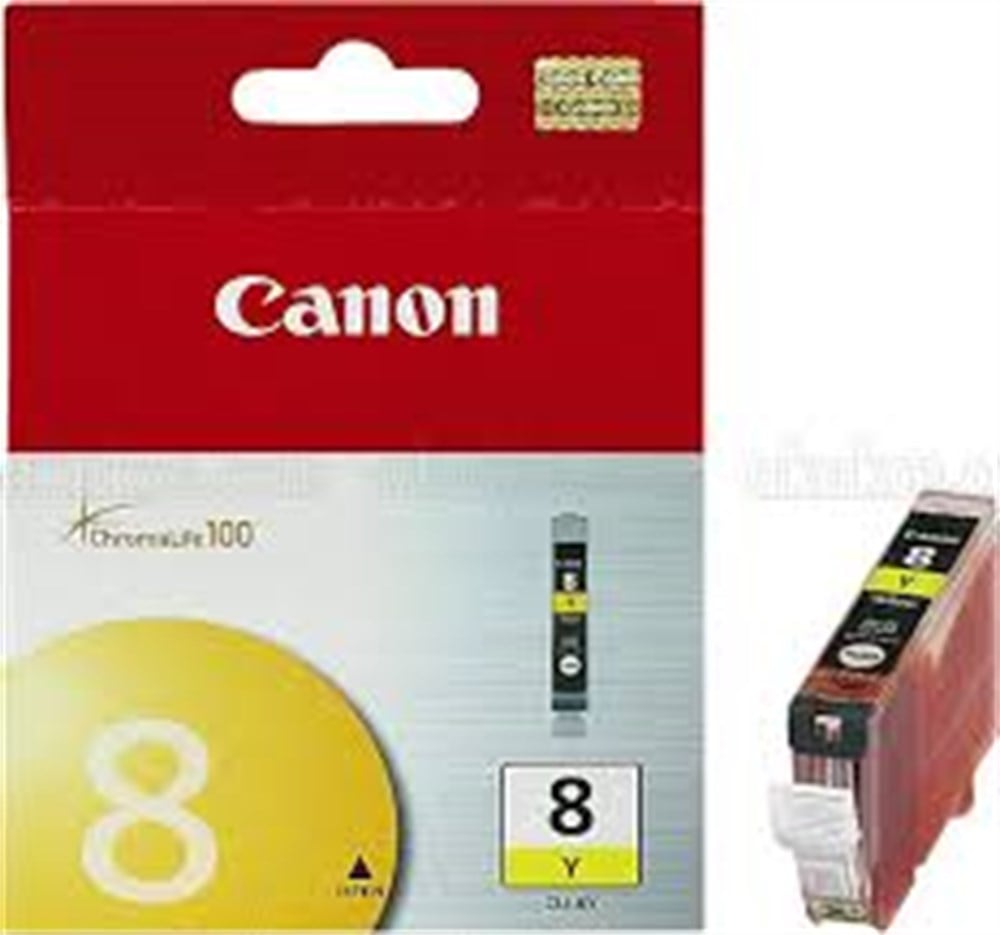 Canon CLI-8Y Orjinal Sarı Mürekkep Kartuş